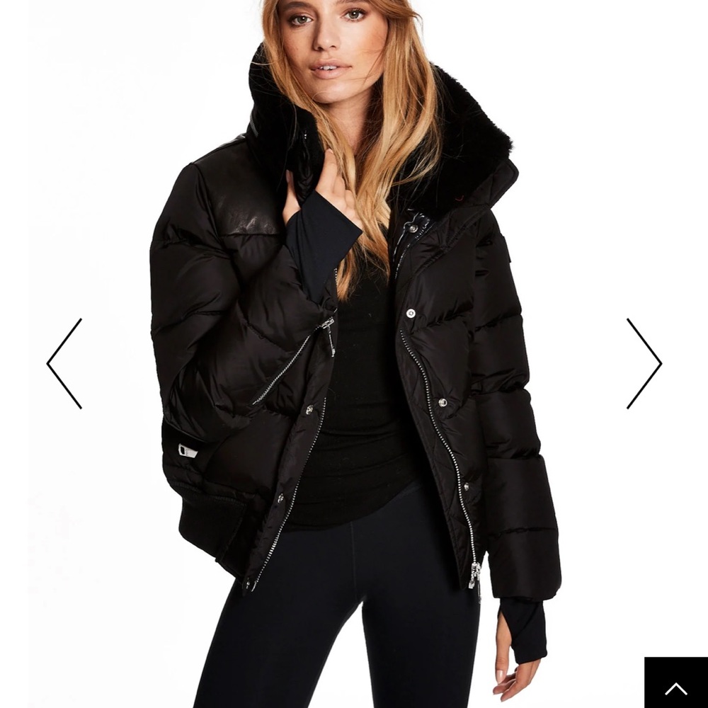 SAM. sawyer all black jacket size small